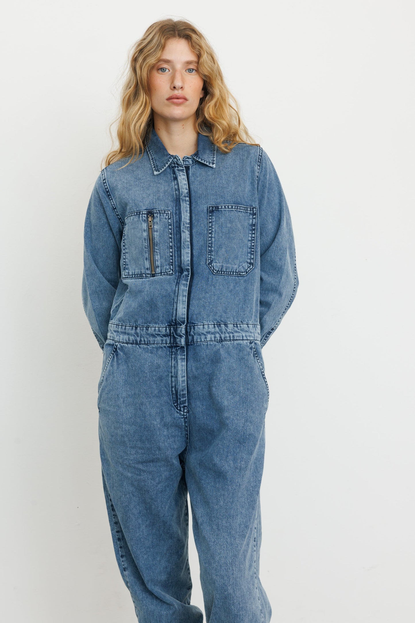 Neta Denim Jumpsuit