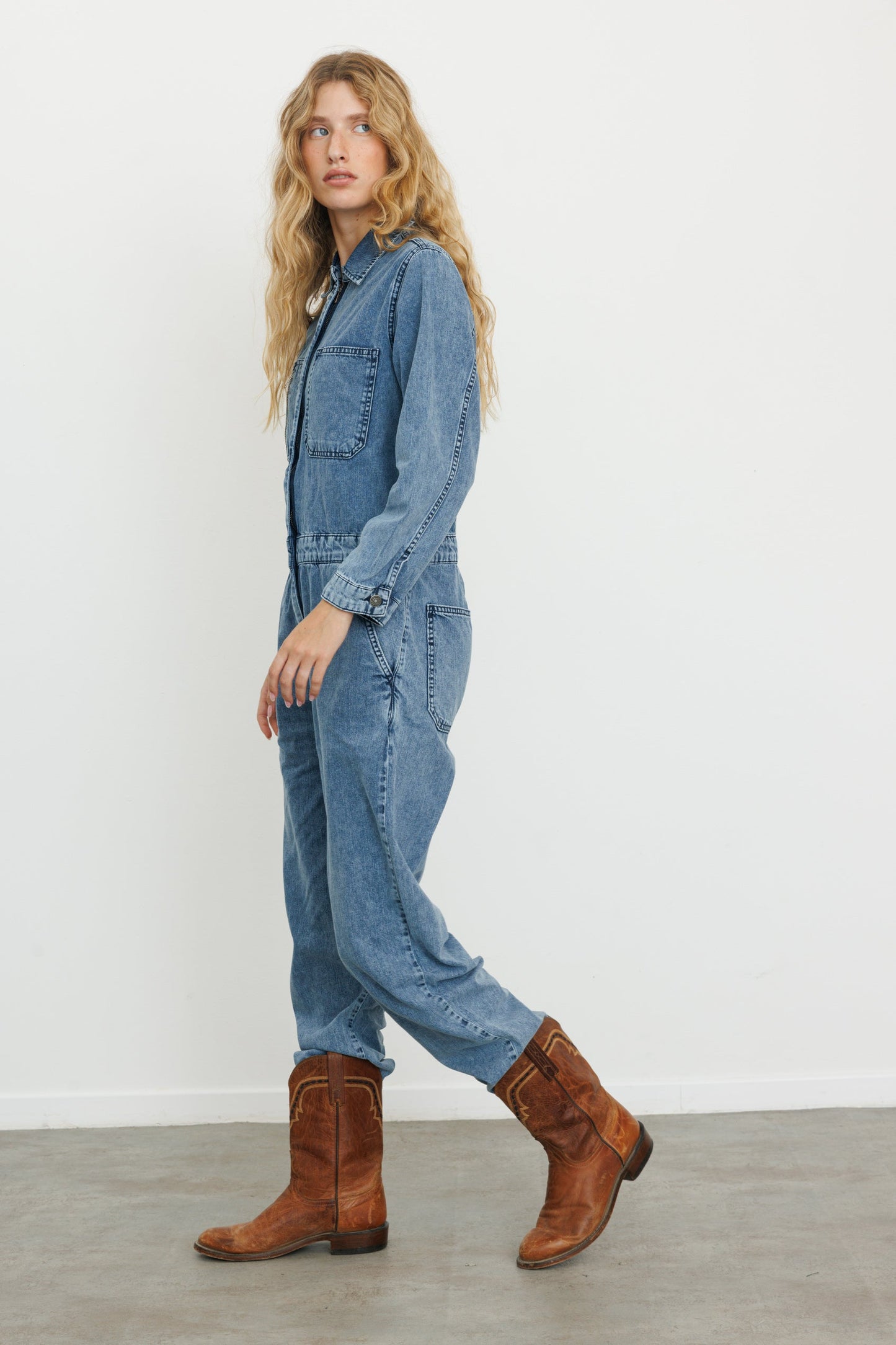 Neta Denim Jumpsuit