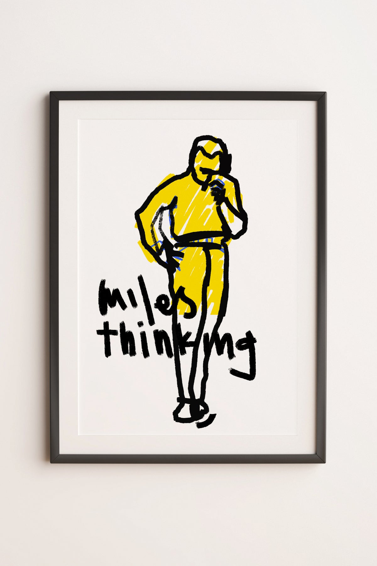 Miles Thinking - Liora Zamelman