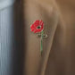 The Anemone Pin Project in Memory of the Victims of October 7