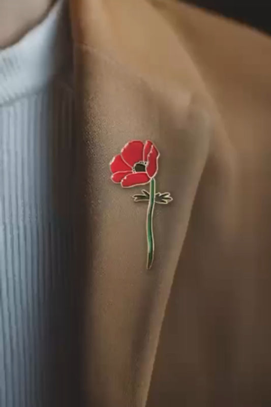 The Anemone Pin Project in Memory of the Victims of October 7