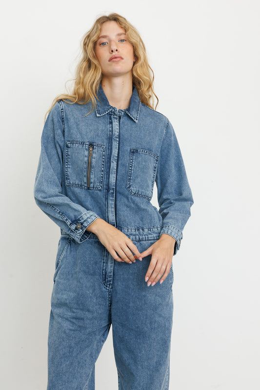 Neta Denim Jumpsuit