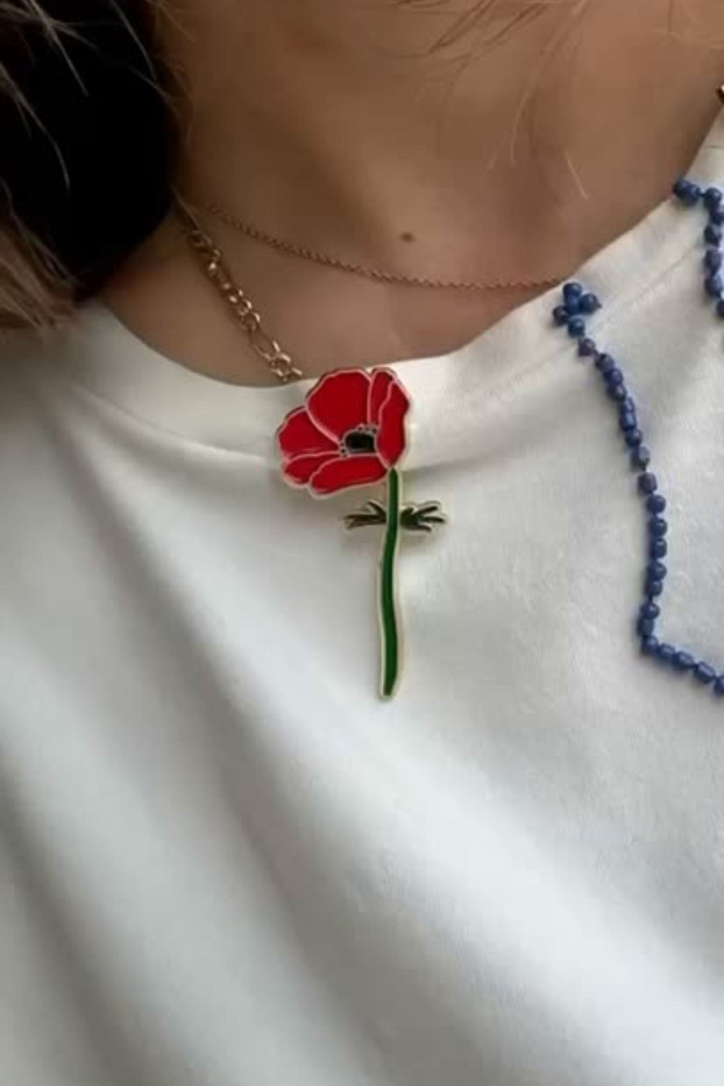 The Anemone Pin Project in Memory of the Victims of October 7