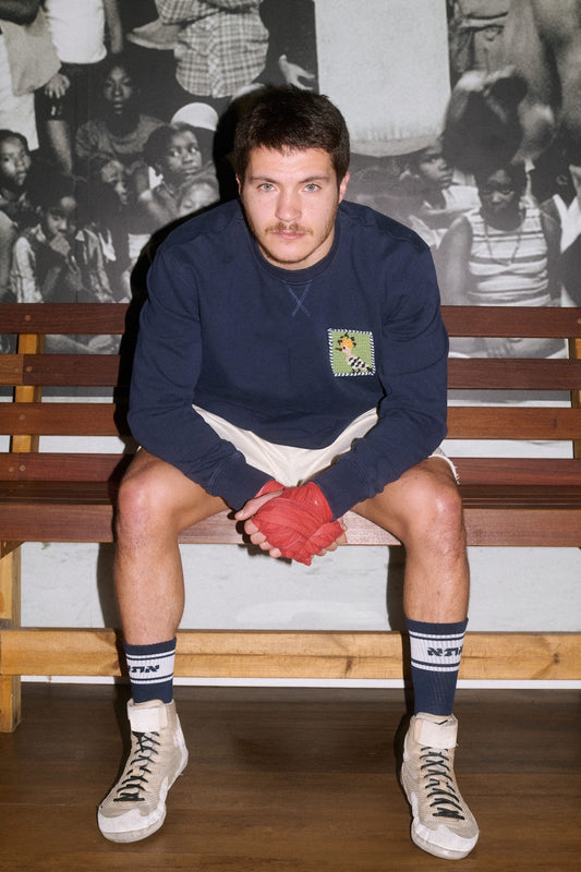 Omri Sweatshirt Bird Patch