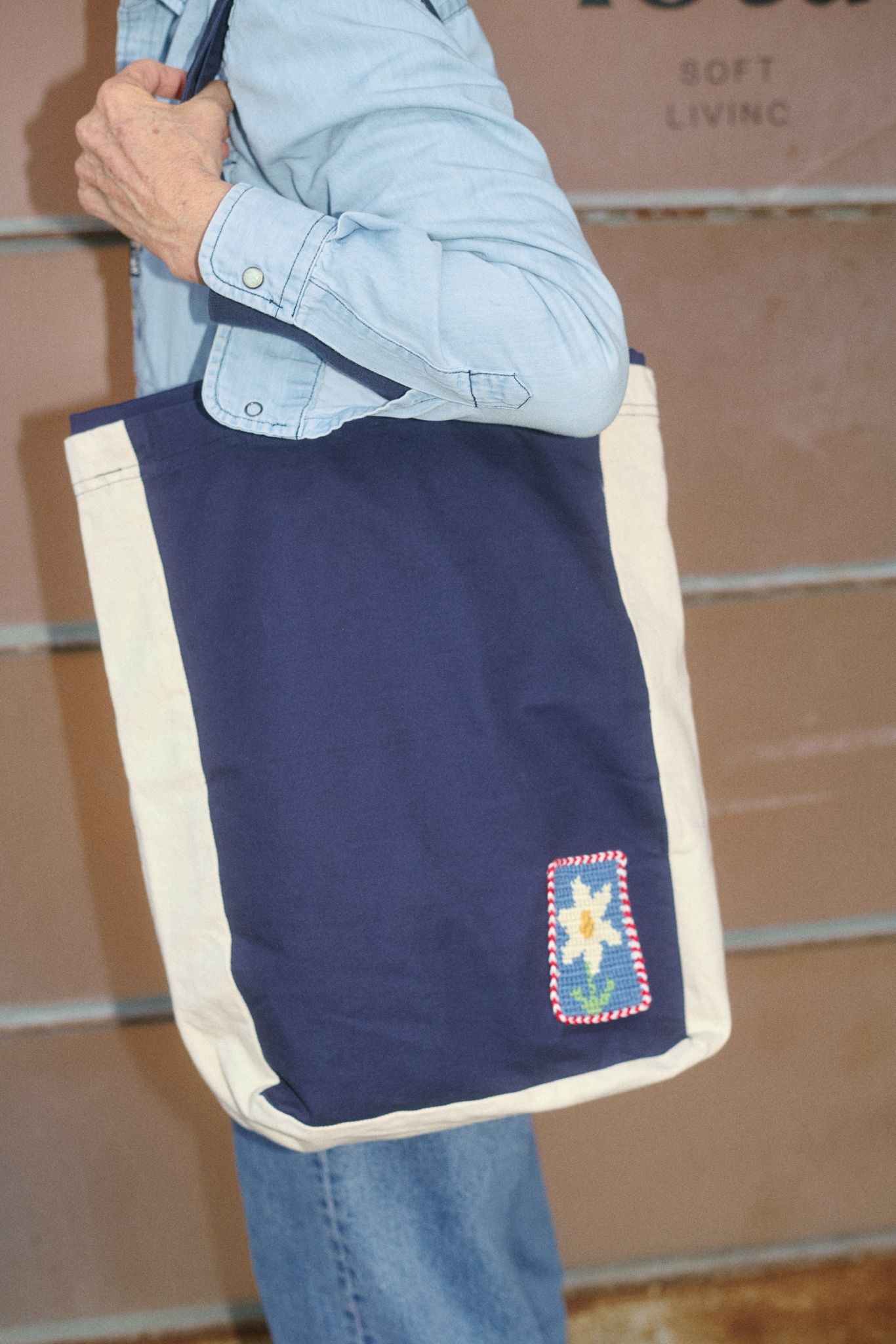 Eitan Tote Flower Patch